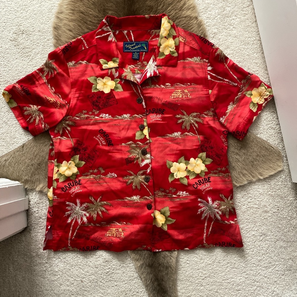 Vintage Tropical and Caribbean style shirt